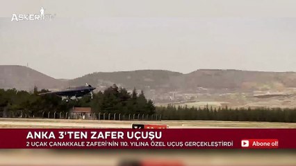 TUSAŞ Genel Müdürü Mehmet Demiroğlu’ndan Çanakkale Zaferi’ne Özel Anma Uçuşu