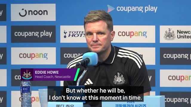 Howe unsure whether Isak will join training