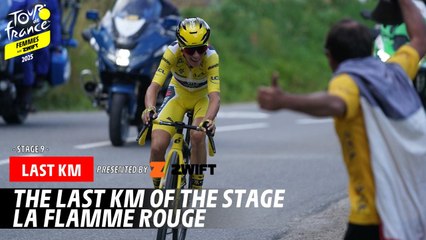 Last Km - Stage 9 - Tour de France Femmes avec Zwift 2025