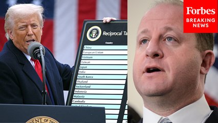 Colorado Governor Jared Polis: 'Certainly No Upside' To Trump's Tariff Policies