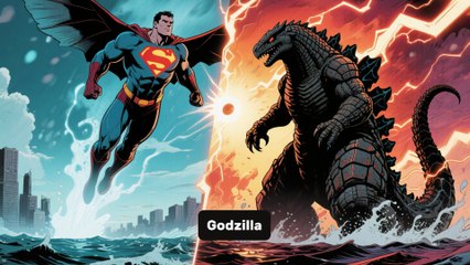 Superman vs Godzilla – can the Last Son of Krypton