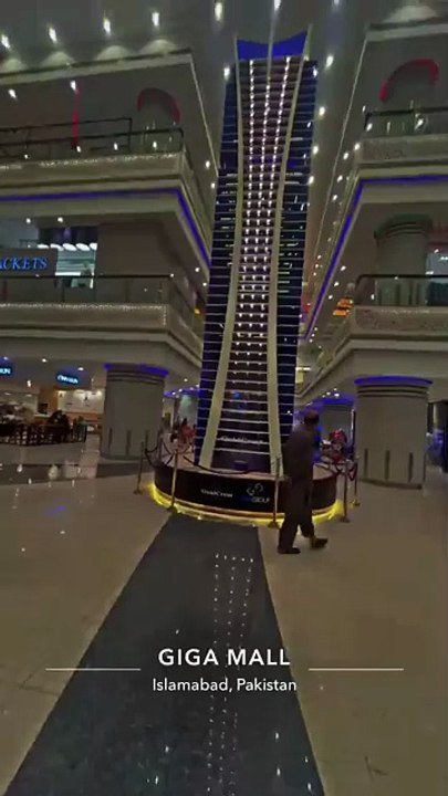 Beautiful View of GiGA Mall Islamabad I (inside View)