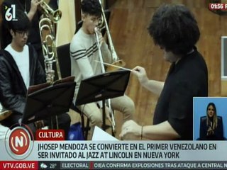 Orgullo venezolano: Jhosep Mendoza es el 1er. venezolano invitado al Jazz at Lincoln Center