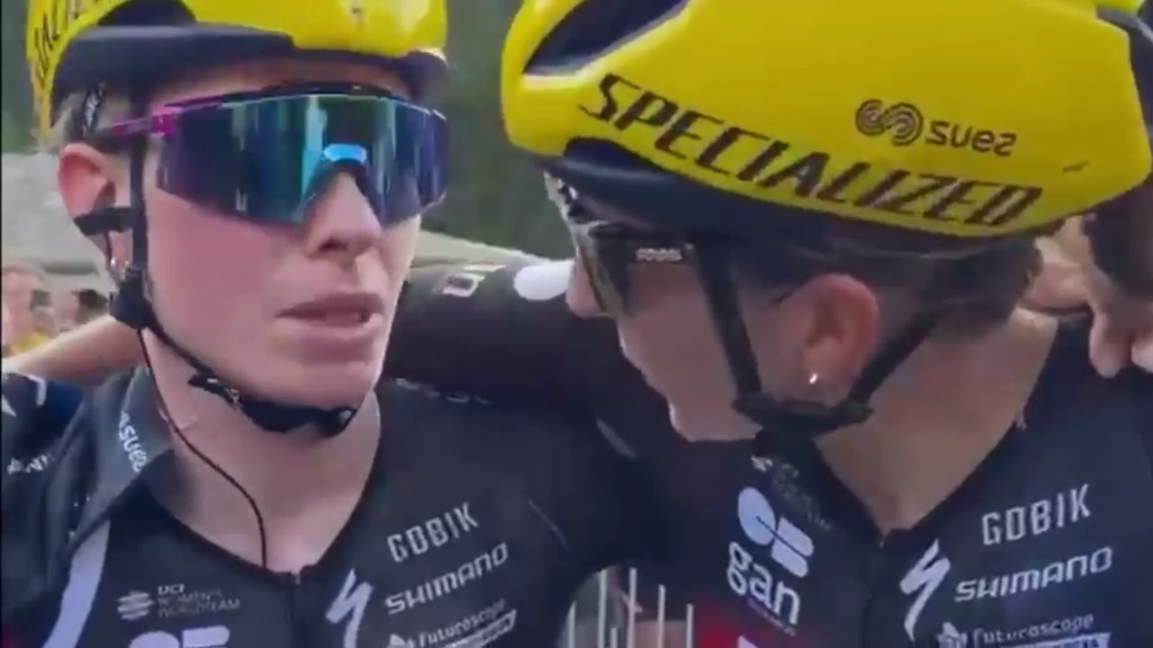 Tour de France Femmes 2025 - Demi Vollering : "Juliette Labous, tu es mon héroïne, une machine !"