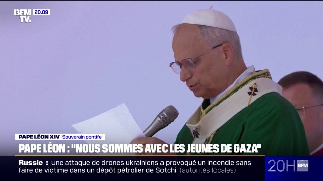 Nous sommes avec les jeunes de Gaza et d'Ukraine : le pape Léon XIV apporte son soutien à ceux dont le pays est ensanglanté par la guerre