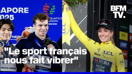 Un an après les Jeux de Paris 2024, le sport français rayonne de Léon Marchand à Pauline Ferrand-prévot