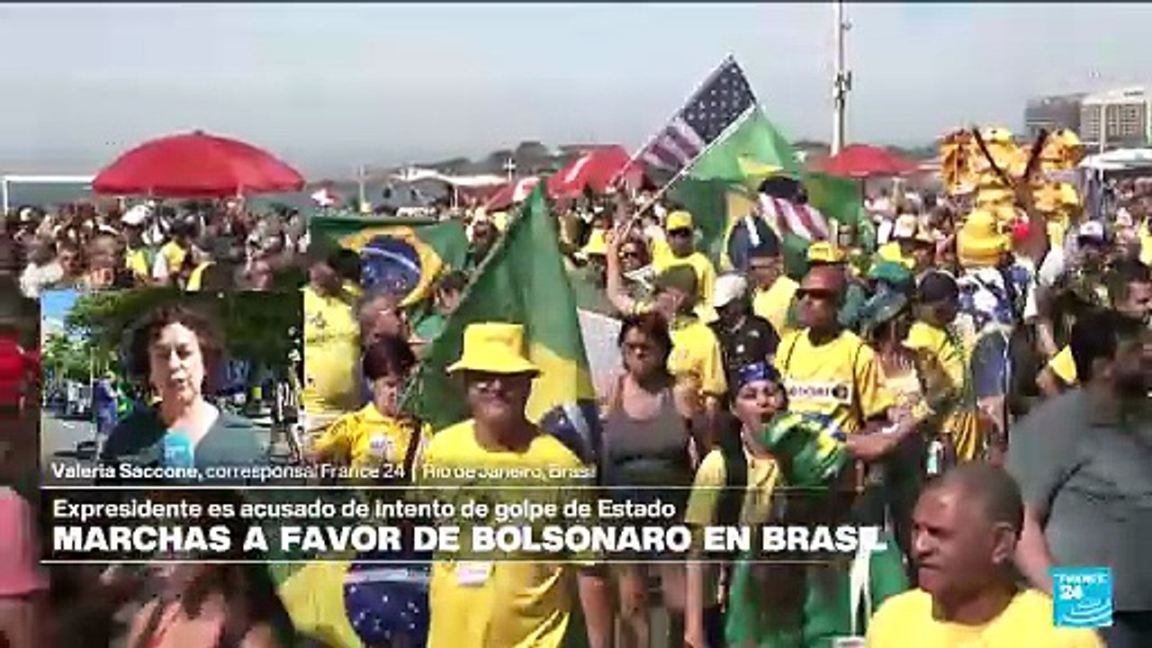 Informe desde Río: "despierta, Brasil", lema de marcha en Copacabana a favor de Bolsonaro