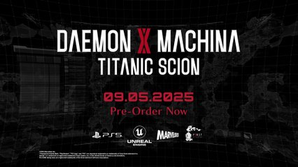 Daemon x Machina Titanic Scion Heavy Armor Trailer PS5 Games & Pc Games