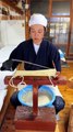 Somen noodles made entirely by hand with a history spanning over 300 years