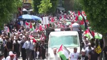 الضفة الغربية تشهد مسيرات دعما لغزة والأسرى ورفضا للإبادة الجماعية