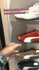 le retour de nos chaussures d'adolescents