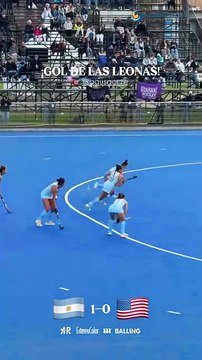 La salteña Valentina Raposo fue clave en el triunfo y título de Las Leonas: su participación en el primer gol