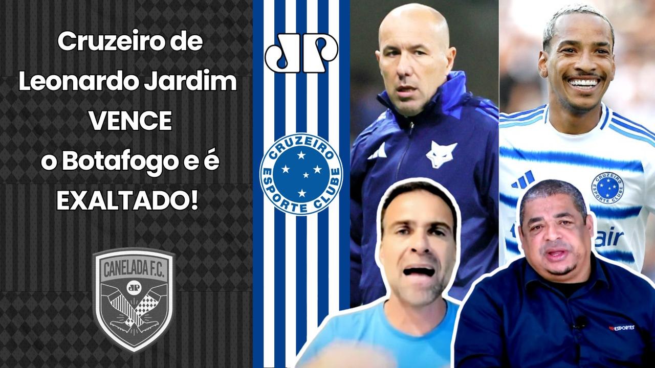 "ESSE CARA É UM MÁGICO, gente! É ESPETACULAR como o Cruzeiro..." VITÓRIA sobre Botafogo é ELOGIADA!