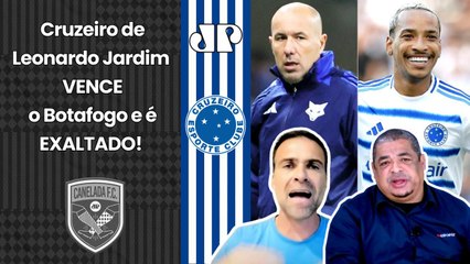 "ESSE CARA É UM MÁGICO, gente! É ESPETACULAR como o Cruzeiro..." VITÓRIA sobre Botafogo é ELOGIADA!