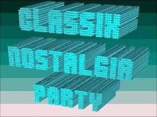 Classix Nostalgia Party Bumper