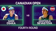 Osaka drops just one game against Sevastova in Montreal