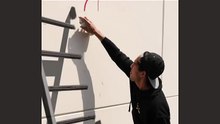 Pintando o muro
