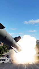 Missile Launch From Beneath Highway Caught on Camera | Underground System Shocks Onlookers