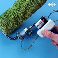 Automate your painting with this roller hack 💯