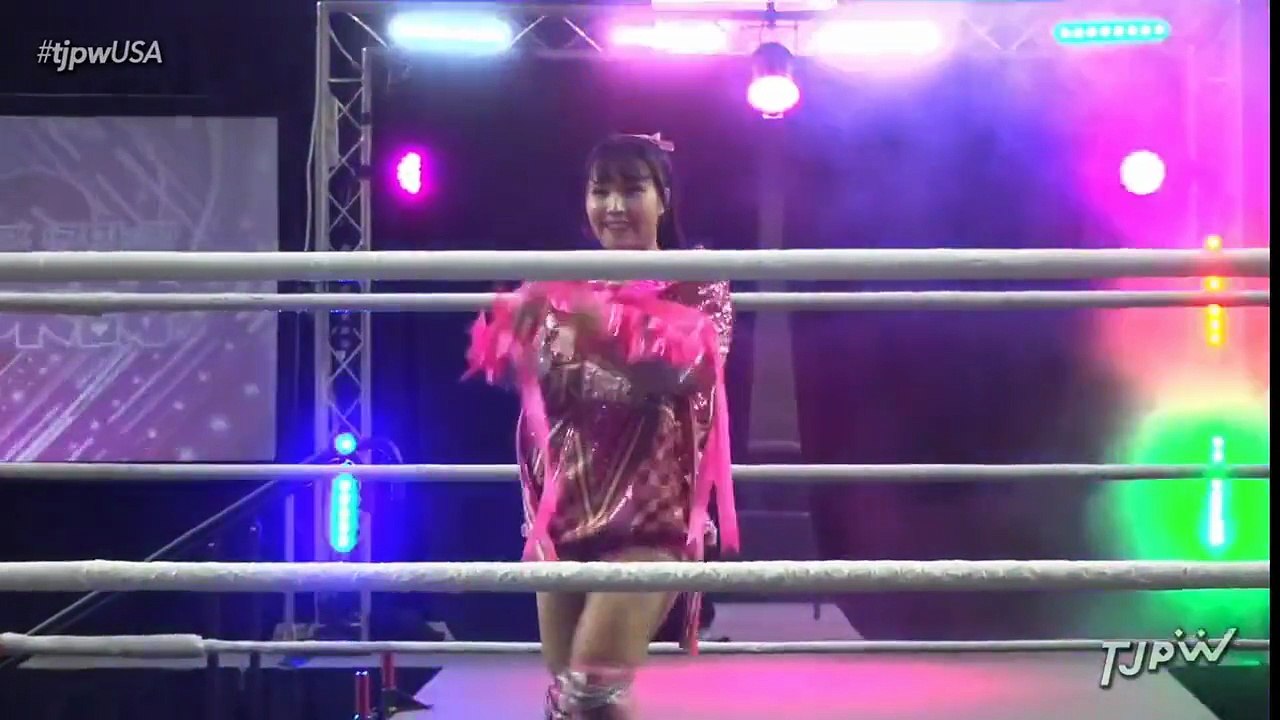 TJPW Live in Dallas Miu Watanabe vs Shoko Nakajima