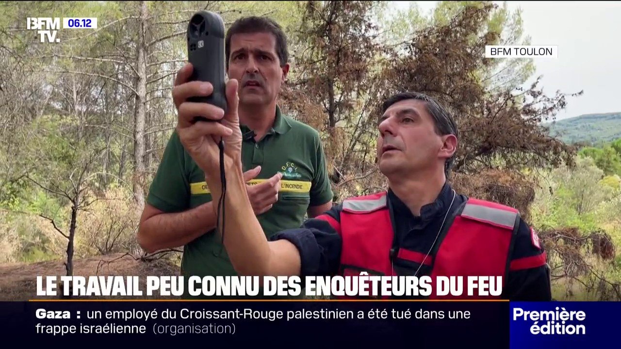 Feux de forêt: des enquêteurs recherchent des indices pour déterminer l'origine des incendies