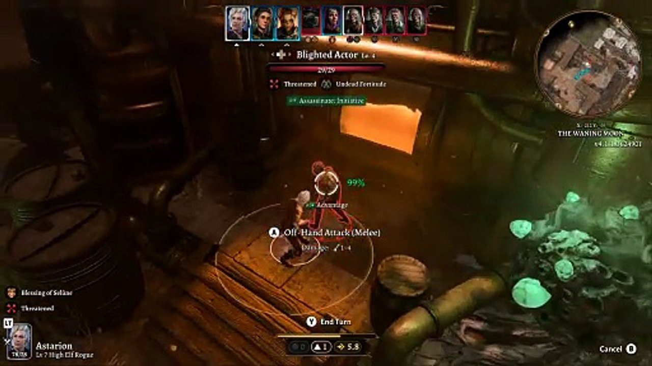 Baldur's Gate 3 Combat gameplay PC