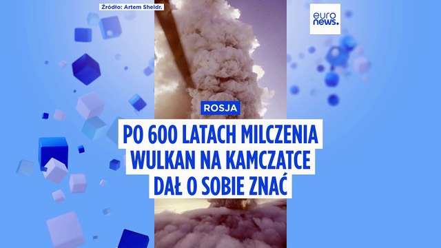 Wulkan Krasheninnikov obudził się na Kamczatce po trzęsieniu ziemi – po raz pierwszy od początku prowadzonych obserwacji