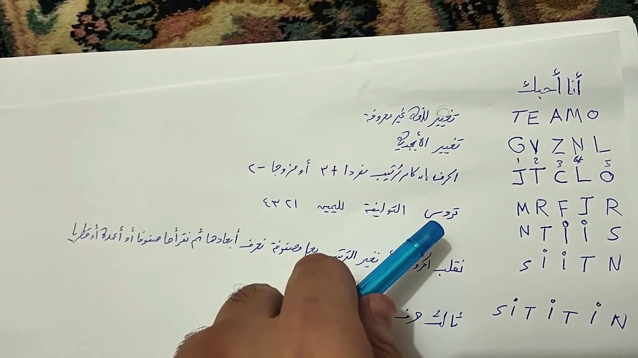 طرق التشفير