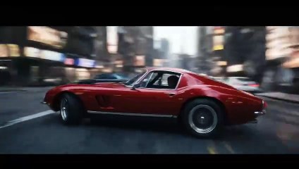 Cinematic Vintage Sports Car Racing