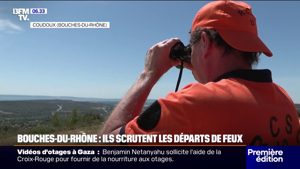 Les guetteurs de la vigie travaillent pour repérer les départs de feux