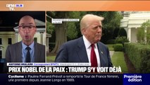 Donald Trump lorgne sur le prix Nobel de la paix