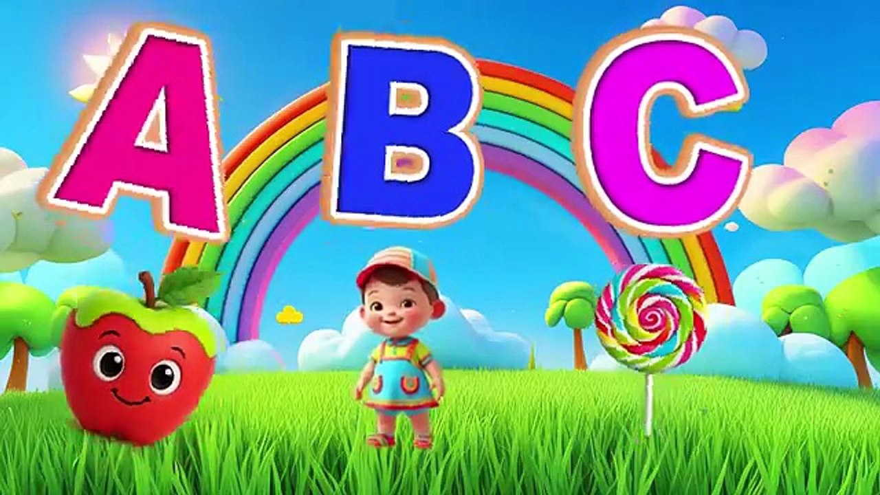 A is for Apple 🍎 ABC Phonics Song for Kids | Learn the Alphabet with ...