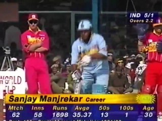 1996 CWC | India vs Zimbabwe, 29th Match at Kanpur.