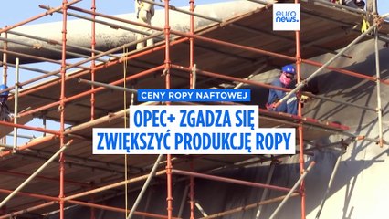 OPEC+ w niedzielę uzgodnił zwiększenie wydobycia ropy o 547 tys. baryłek dziennie od września