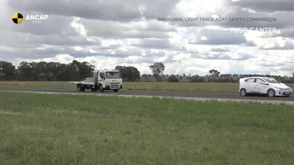Light Truck ADAS Safety Comparison - Fuso Canter