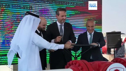 Új azeri gázvezetéket adtak át Szíriában