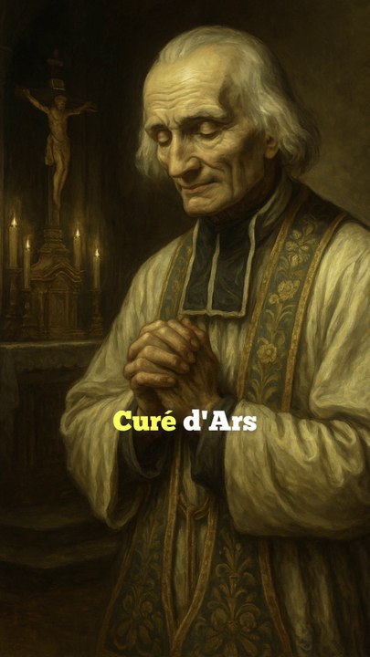 Le Curé d’Ars – Saint des prêtres ✝️ (4 août)