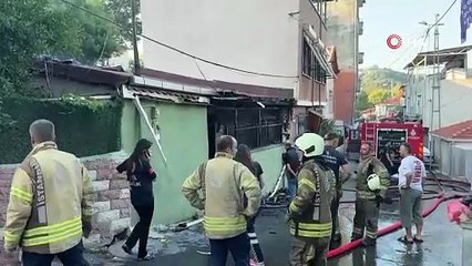 Sarıyer’de gecekondu yangını: 2 ağır yaralı