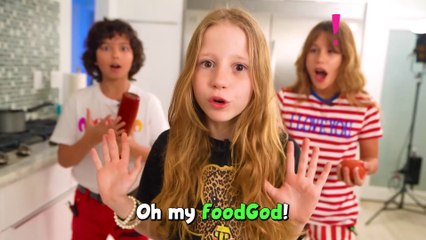 Nastya vs Foodgod in the food challenge | Mr beast |