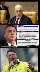 Mídia já reconhece a ditadura de toga de Alexandre de Moraes