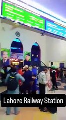 Upgraded Lahore Railway Station A video made by a passenger!