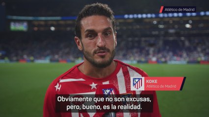Koke entrevista post partido vs Oporto
