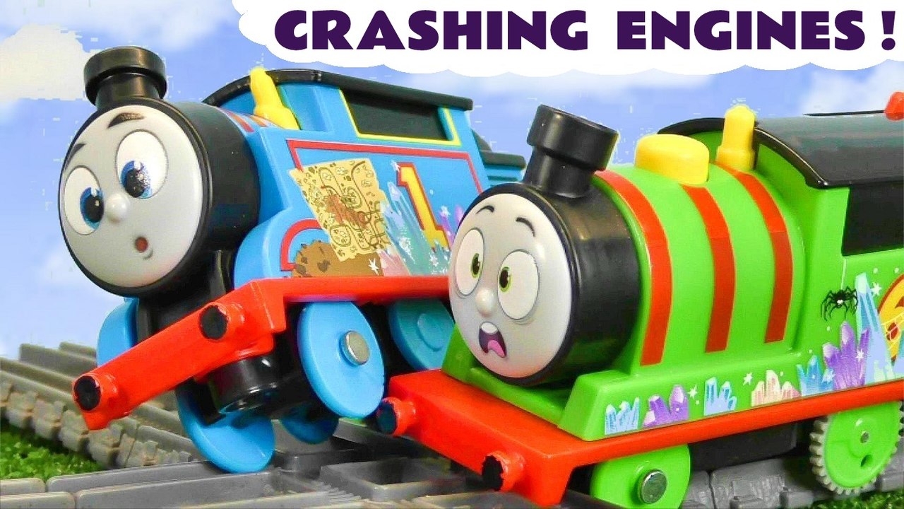 Why are the Thomas trains so clumsy and keep Crashing?