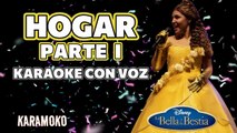 HOGAR PARTE 1 (LA BELLA Y LA BESTIA BROADWAY) 🕯️ KARAOKE DISNEY CON VOZ _ KARAMOKO KARAOKE