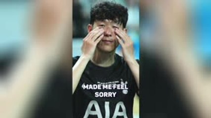 Son ‘sorry and thankful’ after Ben Davies' farewell tears