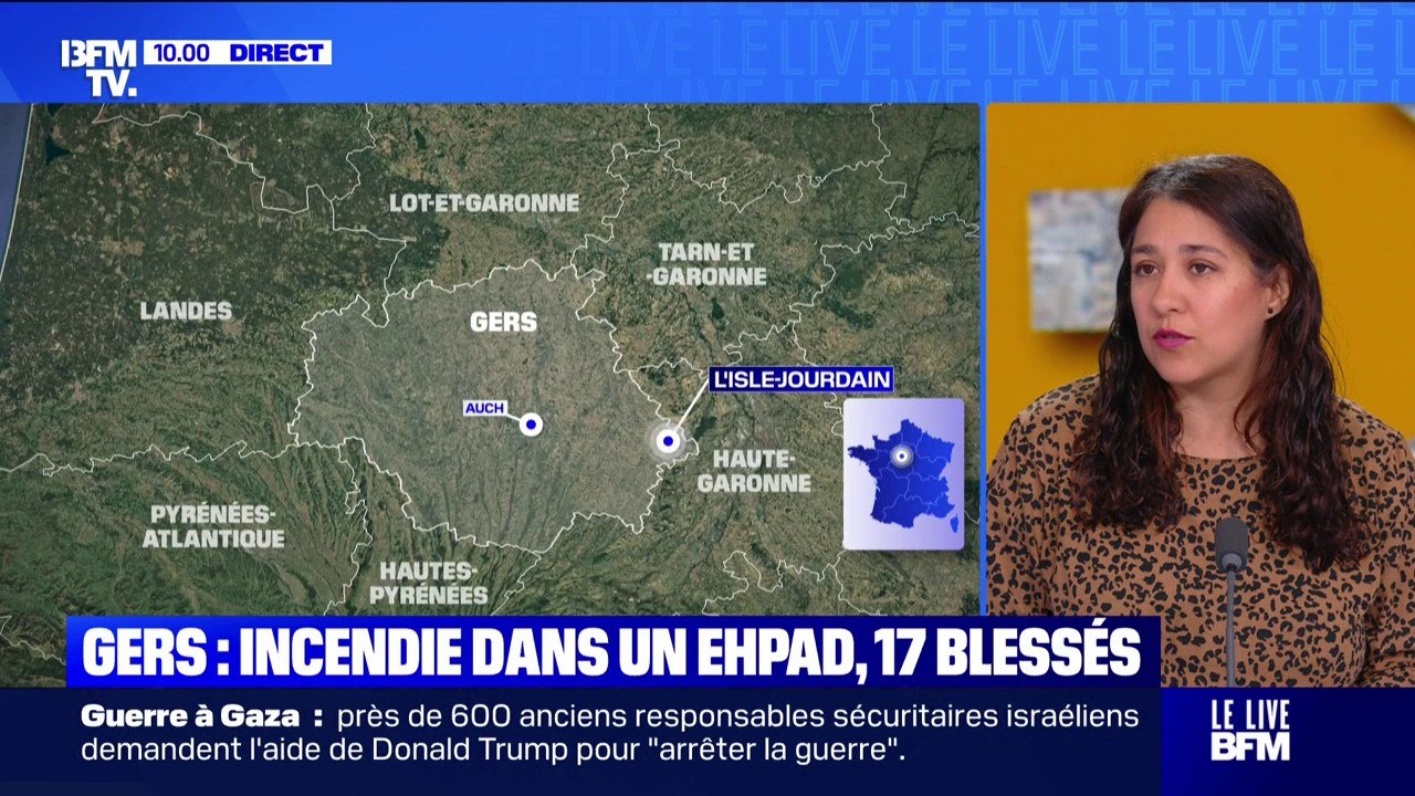 Trois personnes âgées en urgence absolue après un incendie dans un Ehpad du Gers