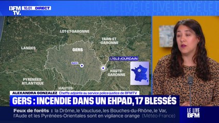 Gers : incendie dans un Ehpad, 17 blessés - 04/08