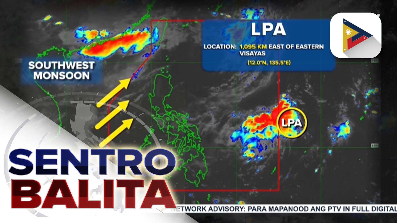 Habagat, nakaaapekto ngayon sa extreme northern Luzon; panibagong LPA, binabantayan sa labas ng PAR