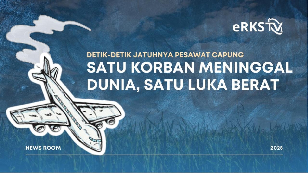 Terekam Kamera Warga Detik-detik Pesawat Jatuh di Ciampea Bogor, Mantan Kadispen AU Jadi Korban