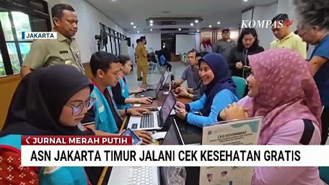 Cek Kesehatan Massal Gratis: 690 ASN Jakarta Timur Jalani Pemeriksaan-Tes Kebugaran | JMP